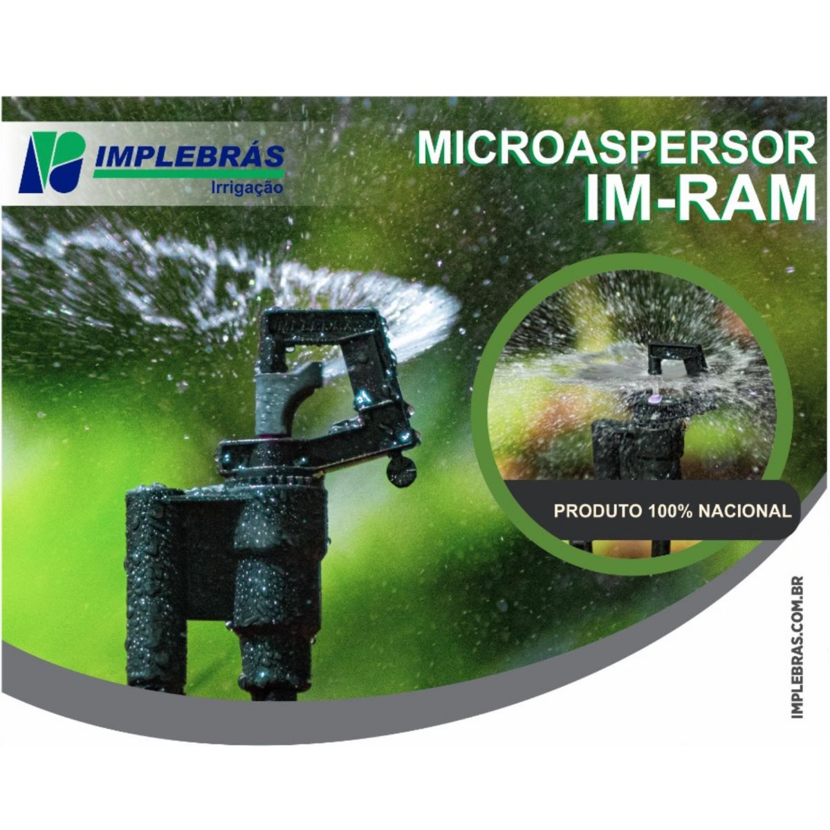 Microaspersor Bailarina Implebrás IM - RAM 240 l/h - 10 unid. - Zanagro