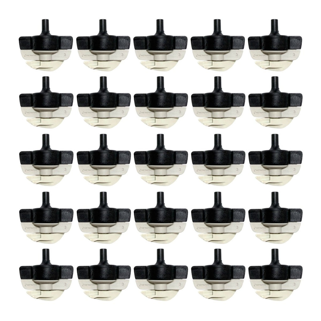 Microaspersor Rotor SpinNet FLT 70 l/h (Preto) - 10 unid. - Zanagro