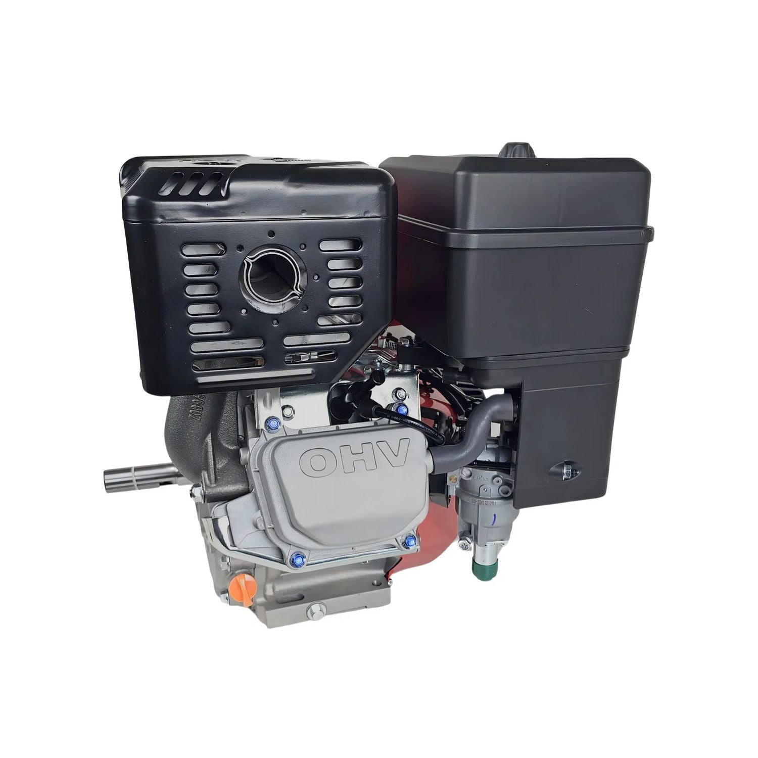 Motor Estacionário Kawashima GE 1800 - E a Gasolina 18hp 500cc com Partida Elétrica - Zanagro