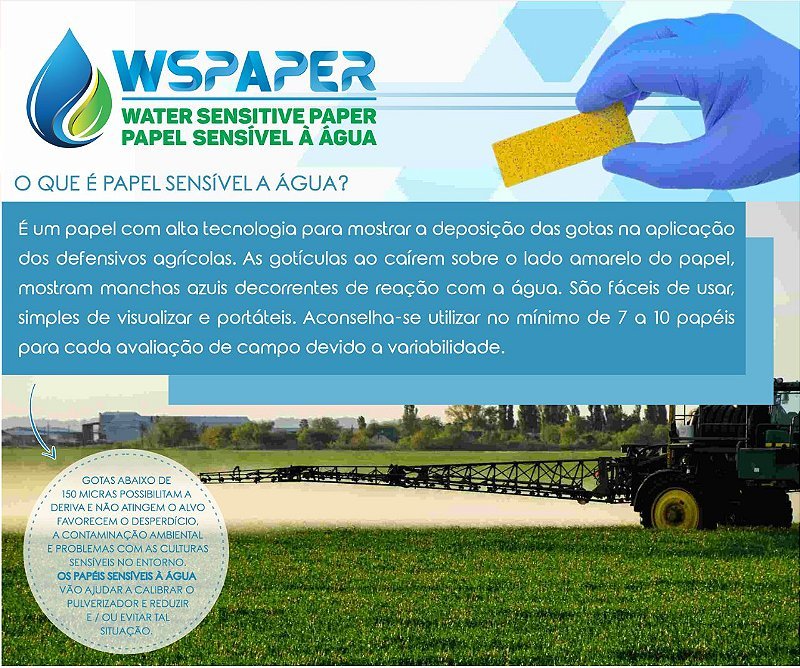 Papel Hidrosensível 26x76mm (50 unid.) - Zanagro