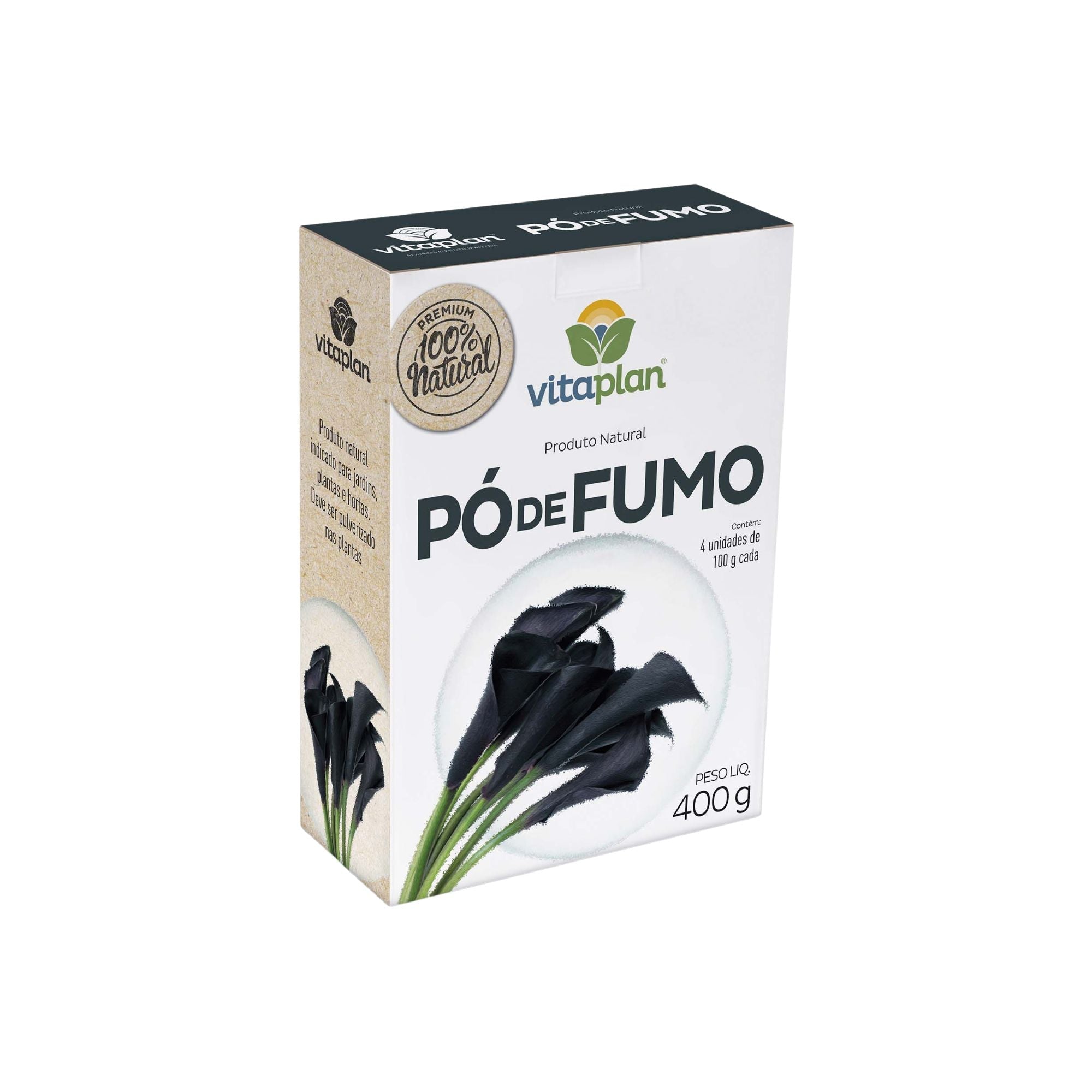 Pó de Fumo Vitaplan 400g para Controle de Pragas - Zanagro