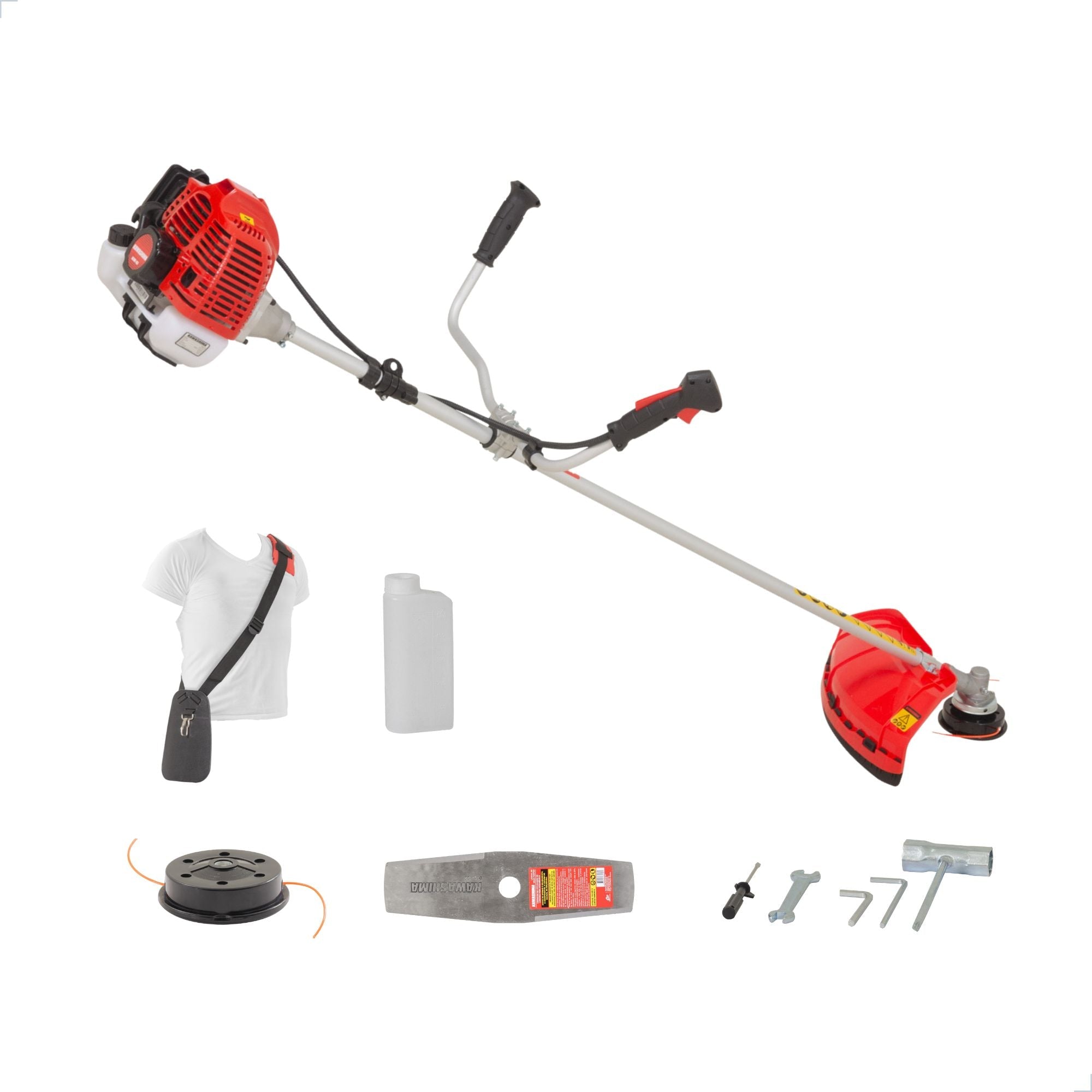 Roçadeira a Gasolina Kawashima BCJ 331 - L 26mm 32,6cc - Zanagro