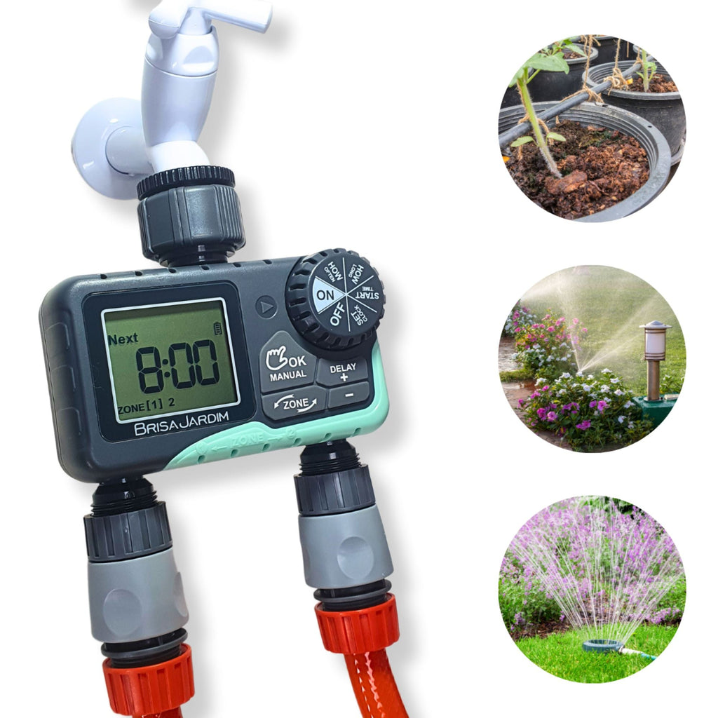 Temporizador Digital p/ Irrigação 2 Saída - TIE21 - Zanagro