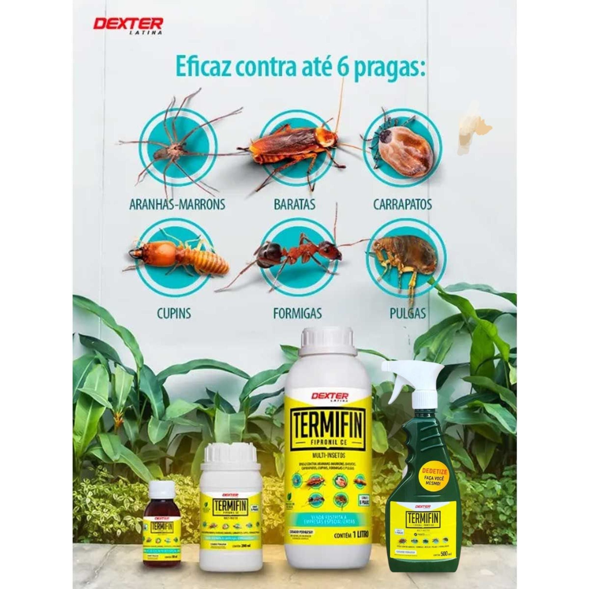 Termifin Fipronil Pronto Uso 500ml - Zanagro