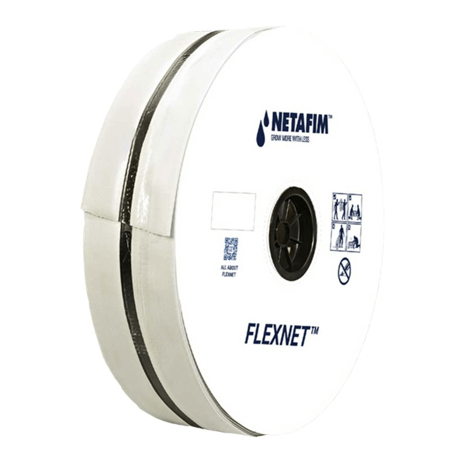 Tubo Flexível Flexnet 3" 50cm 1/2"RF Netafim - 100 metros - Zanagro