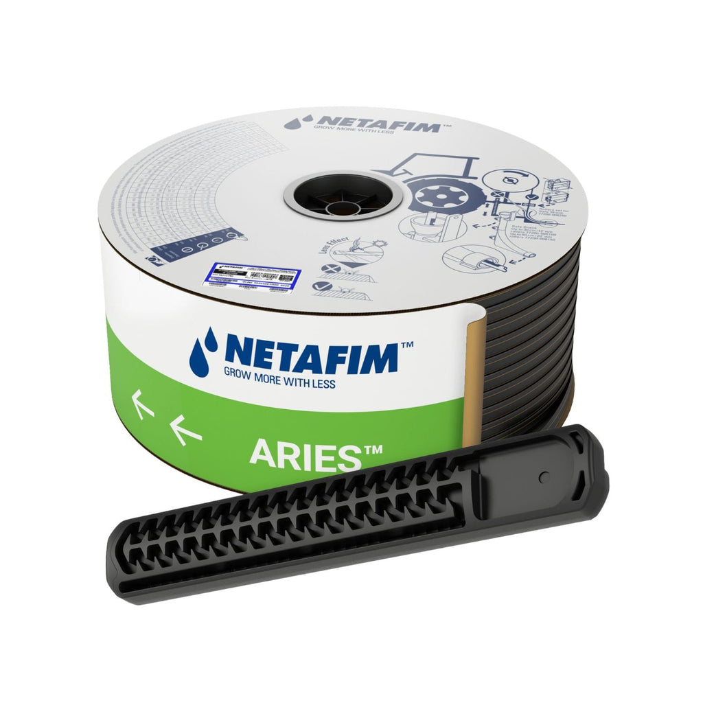 Tubo Gotejador Netafim Aries 16200 (20mil) 1.9 l/h 50cm - 900m - Zanagro