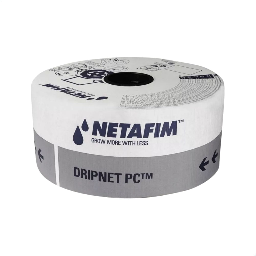 Tubo Gotejador Netafim Dripnet PC AS 16250 (25 mil) 1.6 l/h 50cm 800 metros - Zanagro