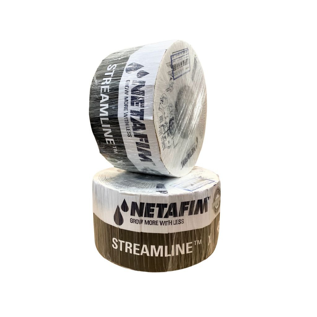 Mangueira de Gotejamento Netafim Streamline X 16080 (8mil) 1,6 l/h - 2.000 metros - Zanagro