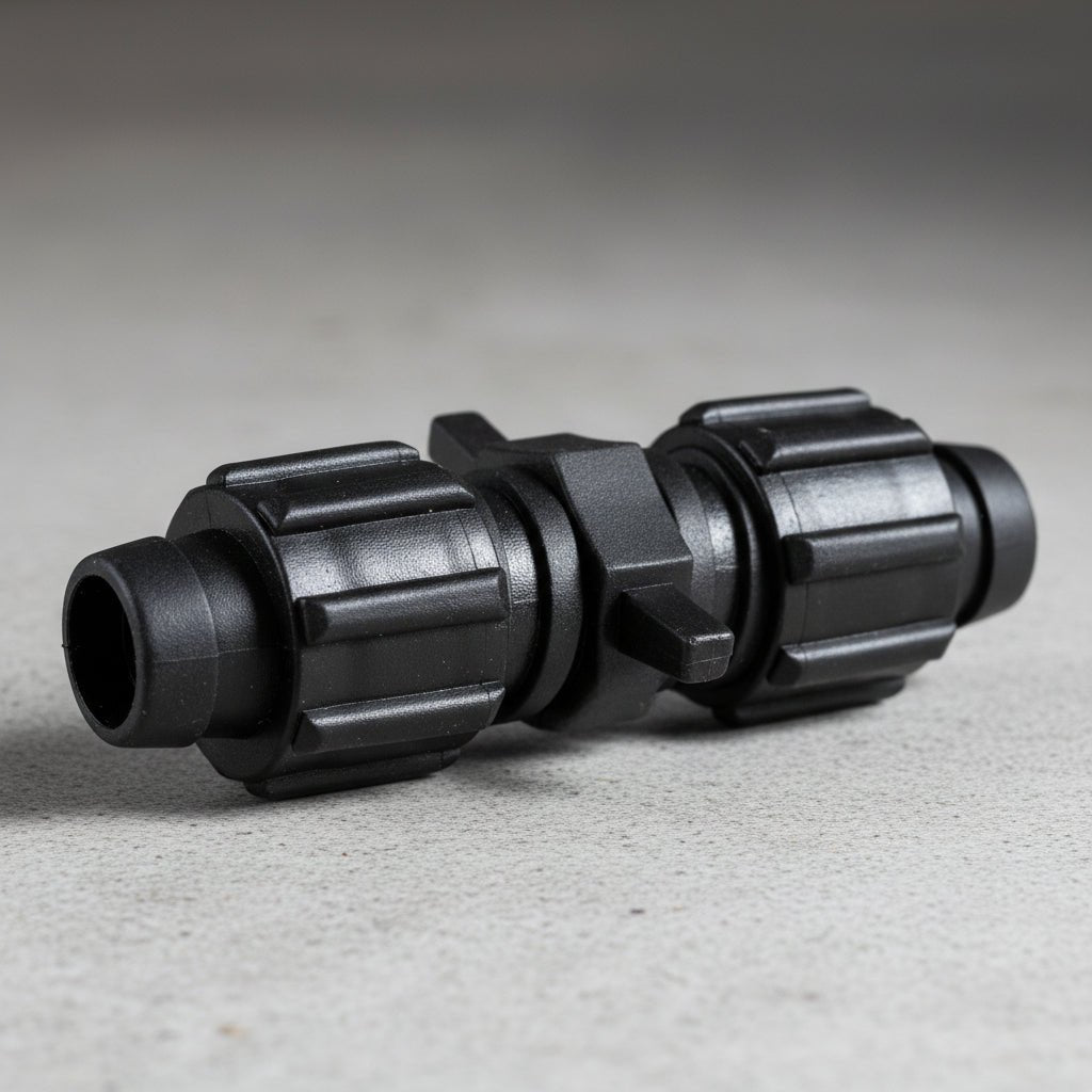 União para Fita Gotejadora 16mm com Trava Porca - 25 unid. - Zanagro