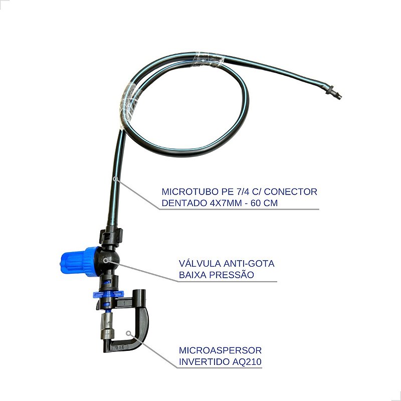 Válvula Anti-Gota Baixa Pressão - Zanagro